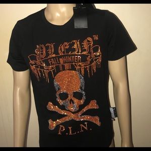 2019 Phillip PLEIN Luxury stone men shirt sz S & M